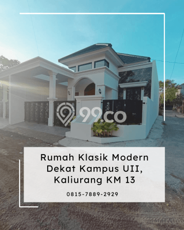 Rumah Modern 3 KT di Kaliurang Sleman Unfurnished Rumah Modern 3 KT di Kaliurang Sleman Unfurnished