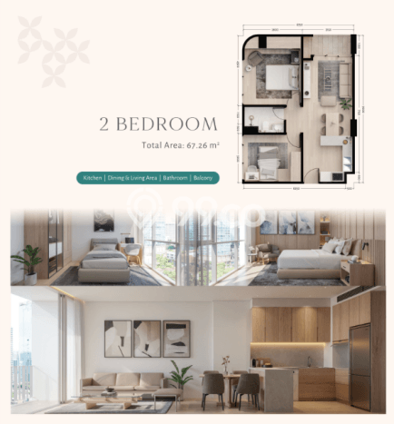 Apartemen Favorit Nyaman Dijual di Batam dengan 1 Kamar Tidur Apartemen Favorit Nyaman Dijual di Batam dengan 1 Kamar Tidur
