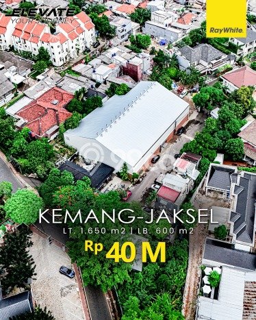 Komersial Dijual di Prime Area Jakarta Selatan Luas 600m2 Komersial Dijual di Prime Area Jakarta Selatan Luas 600m2