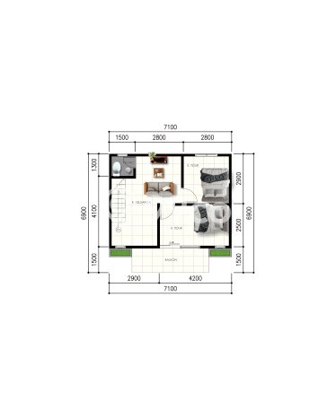 Rumah Strategis Minimalis Lb 90m2 di Ngaglik, Sleman Rumah Strategis Minimalis Lb 90m2 di Ngaglik, Sleman