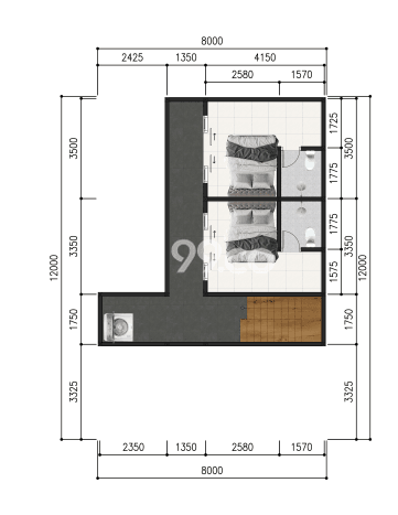 Rumah Minimalis 3 KT LT 100m2 di Kaliurang Rumah Minimalis 3 KT LT 100m2 di Kaliurang