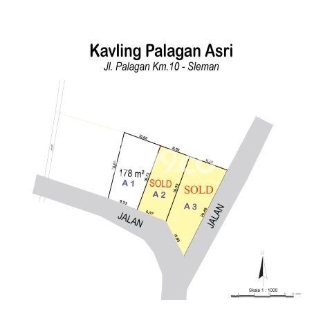 Kavling Tanah Dijual di Ngaglik Sleman Spesifikasi 178m2 Kavling Tanah Dijual di Ngaglik Sleman Spesifikasi 178m2