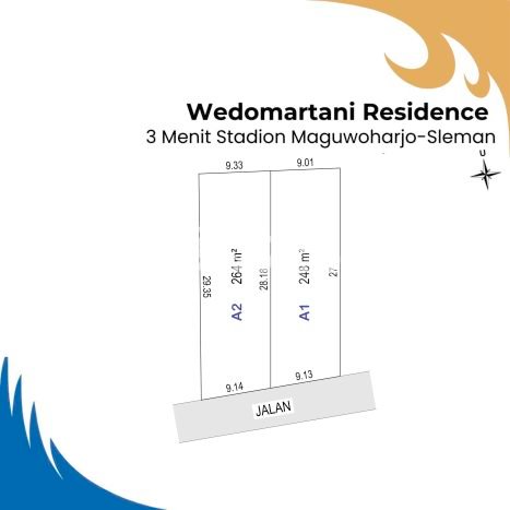 Untuk Dijual Tanah di Ngemplak Sleman Luas 248m2 SHM Untuk Dijual Tanah di Ngemplak Sleman Luas 248m2 SHM