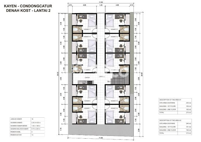 Kost Dijual di Condong Catur dengan 16 KT dan Luas 361m2 Kost Dijual di Condong Catur dengan 16 KT dan Luas 361m2