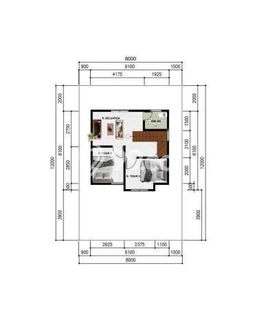 Rumah Modern Minimalis 3 Kamar Bisa Langsung Pindah di Rajabasa Rumah Modern Minimalis 3 Kamar Bisa Langsung Pindah di Rajabasa
