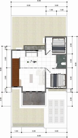 Rumah Modern Cantik 3 KT Bisa Langsung Pindah di Rajabasa Rumah Modern Cantik 3 KT Bisa Langsung Pindah di Rajabasa