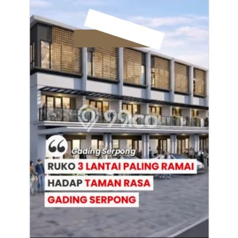 Unit Ruko Dijual di BSD Tangerang Selatan Luas Tanah 58m2, Luas Bangunan 80m2 Unit Ruko Dijual di BSD Tangerang Selatan Luas Tanah 58m2, Luas Bangunan 80m2