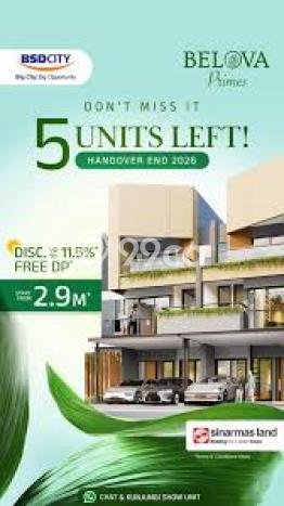 For Sale Hunian Rumah Terawat 3 KT di BSD, Tangerang For Sale Hunian Rumah Terawat 3 KT di BSD, Tangerang