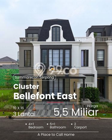Best Deal Hunian Mewah Ideal dan Luas di BSD, Tangerang Selatan Best Deal Hunian Mewah Ideal dan Luas di BSD, Tangerang Selatan