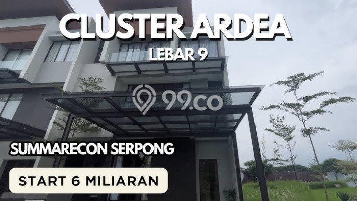 Hunian Mewah Siap Huni LT 144m2 di BSD, Tangerang Selatan Hunian Mewah Siap Huni LT 144m2 di BSD, Tangerang Selatan