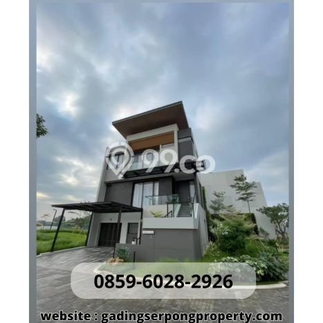 Rumah Mewah Dijual LT 144m2 di BSD, Tangerang Selatan Rumah Mewah Dijual LT 144m2 di BSD, Tangerang Selatan