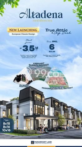 Best Deal Hunian Mewah Ideal dan Luas di Karawaci, Tangerang Best Deal Hunian Mewah Ideal dan Luas di Karawaci, Tangerang