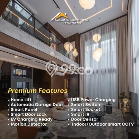 Rumah Mewah Dijual LT 144m2 di BSD, Tangerang Selatan Rumah Mewah Dijual LT 144m2 di BSD, Tangerang Selatan