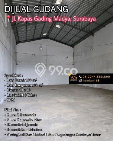 Gudang Favorit Dijual di Tambaksari Surabaya Kawasan Pusat Bisnis Gudang Favorit Dijual di Tambaksari Surabaya Kawasan Pusat Bisnis