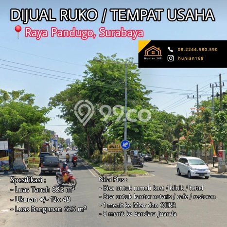 Unit Ruko Dijual di Rungkut Surabaya Luas Tanah 625m2, Luas Bangunan 625m2 Unit Ruko Dijual di Rungkut Surabaya Luas Tanah 625m2, Luas Bangunan 625m2