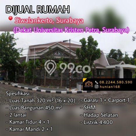 Dijual Rumah Elit Exclusive di Wonocolo, Surabaya Dijual Rumah Elit Exclusive di Wonocolo, Surabaya