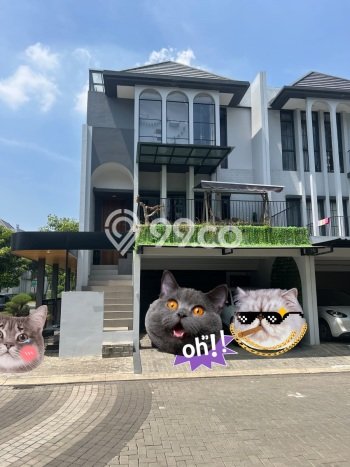 Jual Rumah Mewah Megah Dengan View Eksklusif di BSD, Tangerang Jual Rumah Mewah Megah Dengan View Eksklusif di BSD, Tangerang