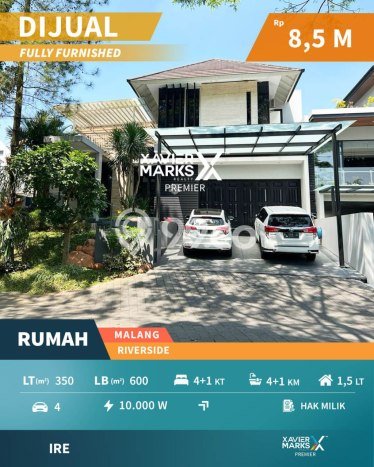 For Sale Rumah Elit Exclusive di Blimbing, Malang For Sale Rumah Elit Exclusive di Blimbing, Malang