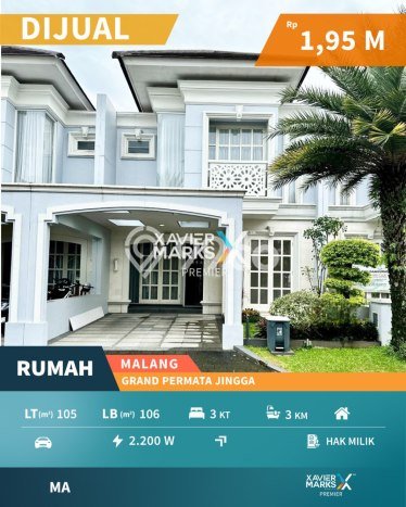 Hunian Nyaman Asri 3 KT Siap Pakai di Sawojajar Malang Hunian Nyaman Asri 3 KT Siap Pakai di Sawojajar Malang