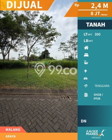 Tanah Kavling Dijual di Malang dengan Spesifikasi 300m2 Tanah Kavling Dijual di Malang dengan Spesifikasi 300m2