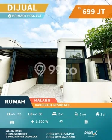 Rumah area Blimbing, Malang, Luas 75m2m² LB 50m2m² Rumah area Blimbing, Malang, Luas 75m2m² LB 50m2m²