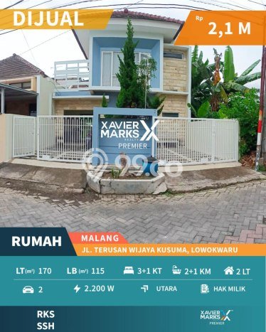 Rumah Modern Cantik 3 KT Bisa Langsung Pindah di Lowokwaru Rumah Modern Cantik 3 KT Bisa Langsung Pindah di Lowokwaru