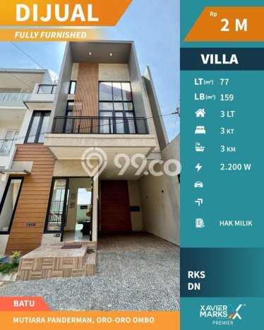 Jual Rumah Bagus Siap Huni LB 159m2 di Batu, Batu Jual Rumah Bagus Siap Huni LB 159m2 di Batu, Batu