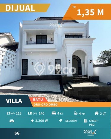 Dijual Cepat Rumah Bagus Siap Huni LB 140m2 di Batu, Batu Dijual Cepat Rumah Bagus Siap Huni LB 140m2 di Batu, Batu