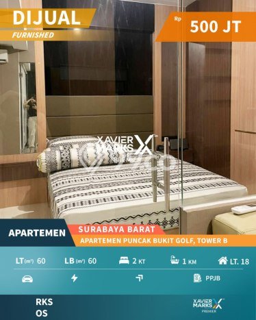 Apartemen Terjangkau Dijual di Surabaya 2 KT & 1 KM Apartemen Terjangkau Dijual di Surabaya 2 KT & 1 KM
