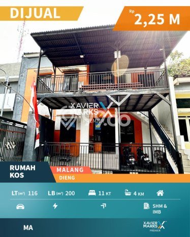 Kost Dijual Lokasi Strategis Dieng Malang 11 Kamar Tidur Kost Dijual Lokasi Strategis Dieng Malang 11 Kamar Tidur