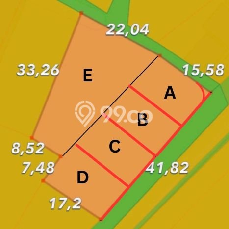 Tanah Komersial Dijual di Bantul Bantul 145m2 Tanah Komersial Dijual di Bantul Bantul 145m2
