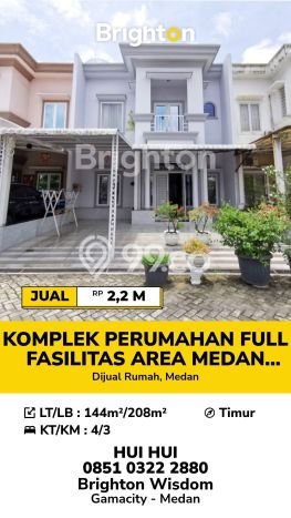 Rumah 4 KT 3 KM di Area Medan Sunggal, Medan Rumah 4 KT 3 KM di Area Medan Sunggal, Medan