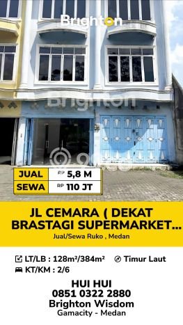 Area Ramai! Ruko Dijual di Medan Timur untuk Bisnis Luas Bangunan 384m2 Area Ramai! Ruko Dijual di Medan Timur untuk Bisnis Luas Bangunan 384m2