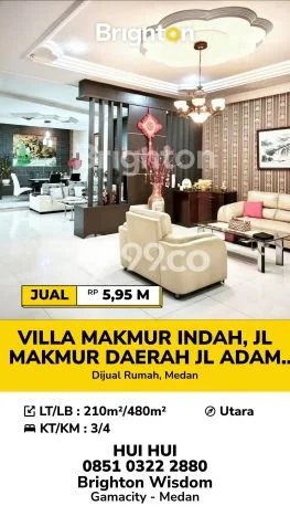 Siap Huni Rumah Mewah 3 Kamar di Medan Barat Dekat ke Mana Saja Siap Huni Rumah Mewah 3 Kamar di Medan Barat Dekat ke Mana Saja