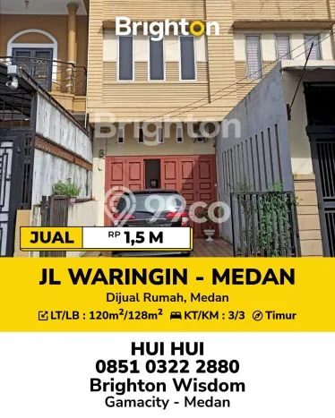 Dijual Rumah 3 Kamar Lokasi Strategis Nyaman dan Strategis di Medan Petisah Dijual Rumah 3 Kamar Lokasi Strategis Nyaman dan Strategis di Medan Petisah