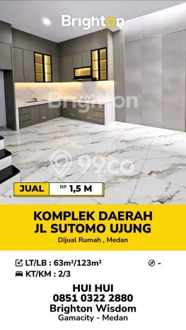 Hunian Cantik Minimalis Lb 123m2 di Medan Tembung, Medan Hunian Cantik Minimalis Lb 123m2 di Medan Tembung, Medan