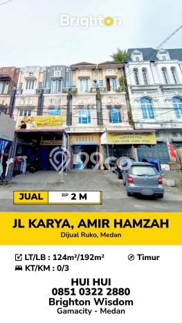 Ruko Usaha Dijual di Medan Barat Medan LT 124m2 & LB 192m2 Ruko Usaha Dijual di Medan Barat Medan LT 124m2 & LB 192m2