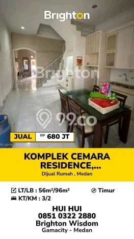 Rumah Strategis Minimalis Lb 96m2 di Medan Deli, Medan Rumah Strategis Minimalis Lb 96m2 di Medan Deli, Medan