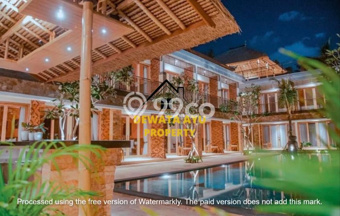 Jual Hotel Kawasan Premium di Ubud, Luas 1800m2m², Jalan Utama Jual Hotel Kawasan Premium di Ubud, Luas 1800m2m², Jalan Utama