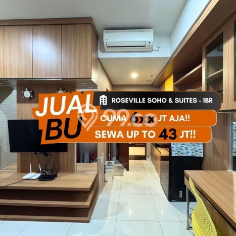 Apartemen Nyaman Dijual di Serpong, Tangerang Selatan Dilengkapi 1 KT dan 1 KM Apartemen Nyaman Dijual di Serpong, Tangerang Selatan Dilengkapi 1 KT dan 1 KM