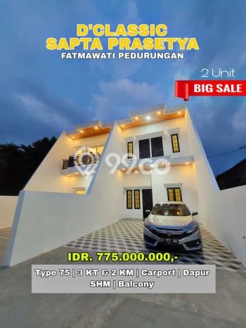 Dijual Cepat Rumah Bagus Siap Huni LB 75m2 di Pedurungan, Semarang Dijual Cepat Rumah Bagus Siap Huni LB 75m2 di Pedurungan, Semarang