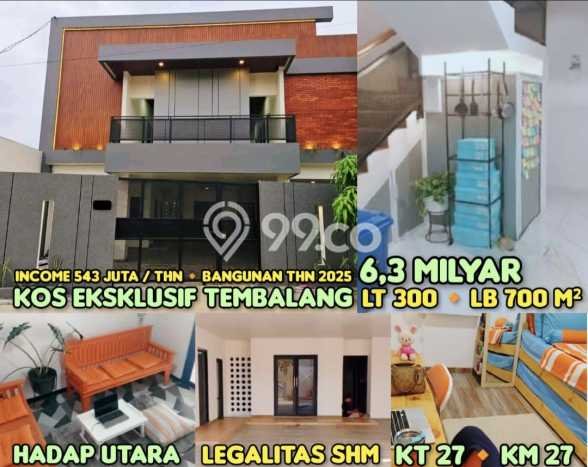 Kost Dijual Lokasi Tembalang, Semarang, 27 KT, 11 KM, 700m2 Kost Dijual Lokasi Tembalang, Semarang, 27 KT, 11 KM, 700m2