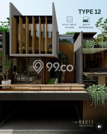 For Sale! Premium House LT 240m2 Desain Elegan di Tanjung Barat For Sale! Premium House LT 240m2 Desain Elegan di Tanjung Barat