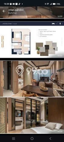 Apartemen Luxury Dijual di Jakarta Selatan Lokasi Strategis Punya 2 Kamar Tidur Apartemen Luxury Dijual di Jakarta Selatan Lokasi Strategis Punya 2 Kamar Tidur