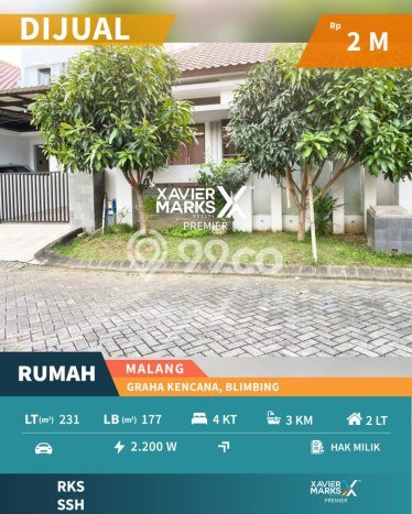 Rumah Modern Cantik 4 KT Siap Huni di Blimbing Rumah Modern Cantik 4 KT Siap Huni di Blimbing