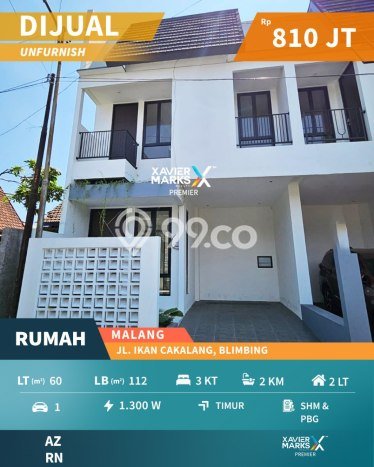 For Sale Rumah 3 Kamar Lokasi Strategis Nyaman dan Strategis di Blimbing For Sale Rumah 3 Kamar Lokasi Strategis Nyaman dan Strategis di Blimbing