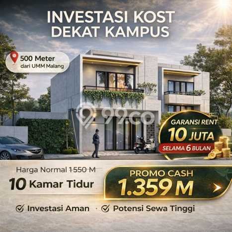 Rumah Modern Minimalis 10 KT Bisa Langsung Pindah di Karangploso Rumah Modern Minimalis 10 KT Bisa Langsung Pindah di Karangploso