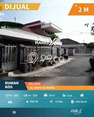 Jual Rumah Bagus Siap Huni LB 150m2 di Blimbing, Malang Jual Rumah Bagus Siap Huni LB 150m2 di Blimbing, Malang
