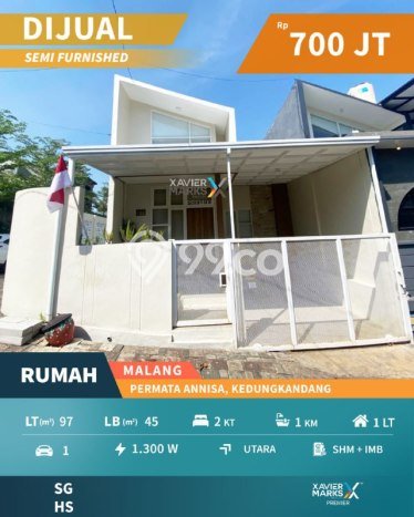 Jual Rumah Favorit Siap Huni LB 45m2 di Kedungkandang, Malang Jual Rumah Favorit Siap Huni LB 45m2 di Kedungkandang, Malang