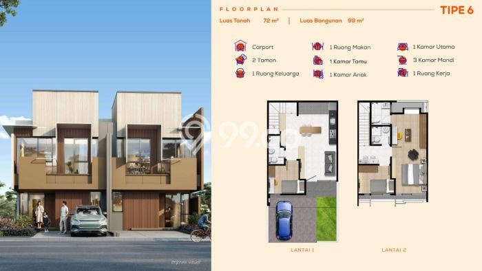 For Sale Rumah 2 Kamar Lokasi Strategis Bagus dan Strategis di Pagedangan For Sale Rumah 2 Kamar Lokasi Strategis Bagus dan Strategis di Pagedangan